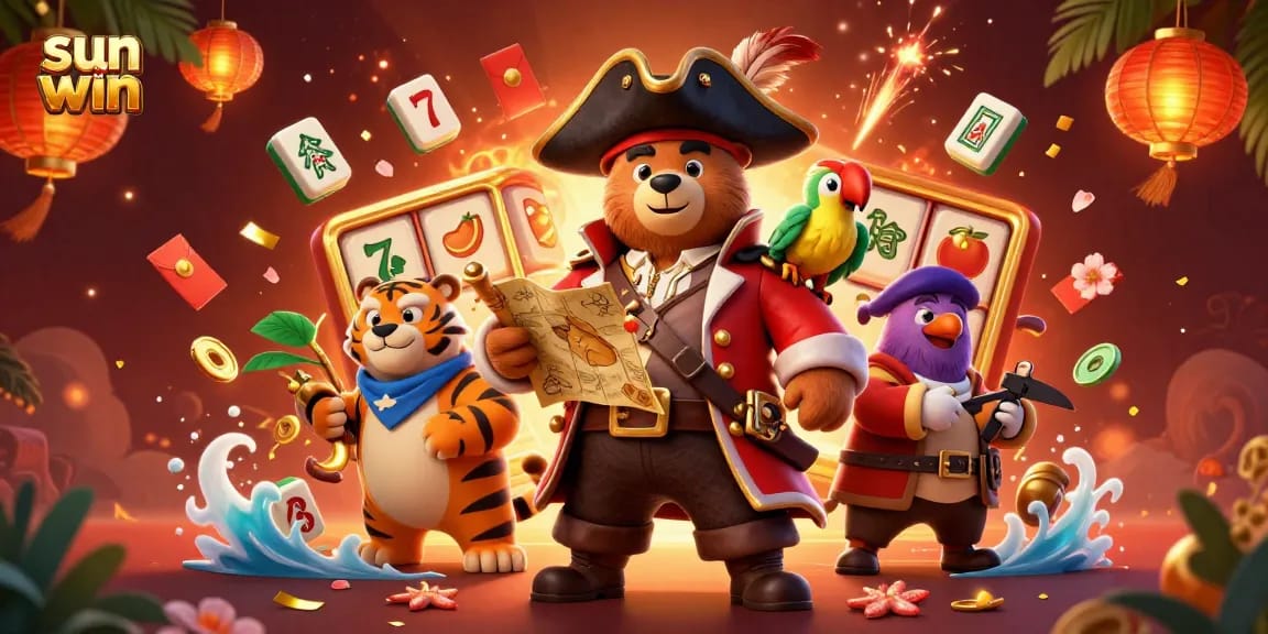Experience sun win excitement with pirate-themed reels and vibrant gaming elements!