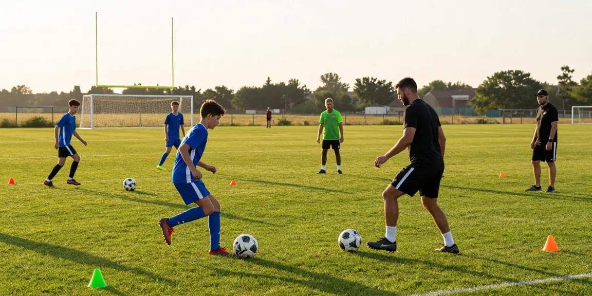 Fußbälle kaufen: Hochwertige Modelle für das Training junger Talente auf dem Spielfeld.