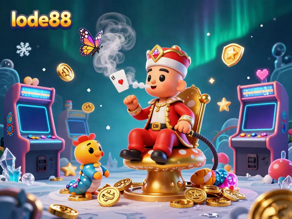 Experience dynamic gameplay at LODE88 with a colorful scene of games and adventures.