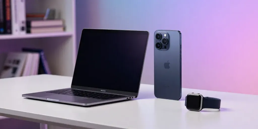 Gadget-Nachrichten über moderne Technologien wie Software-Entwicklung und Cloud-Computing in einem ansprechenden Arbeitsbereich.