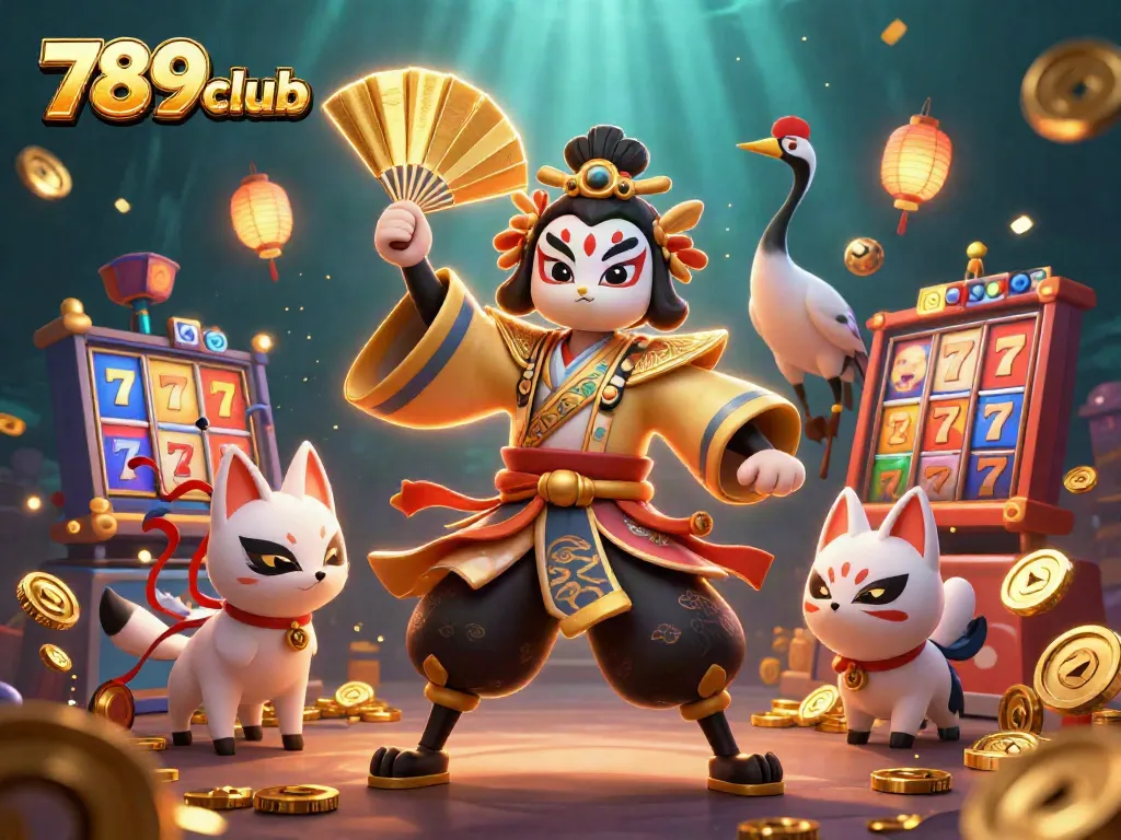 Engage with 789club’s thrilling gaming atmosphere featuring slot reels and jackpot excitement.