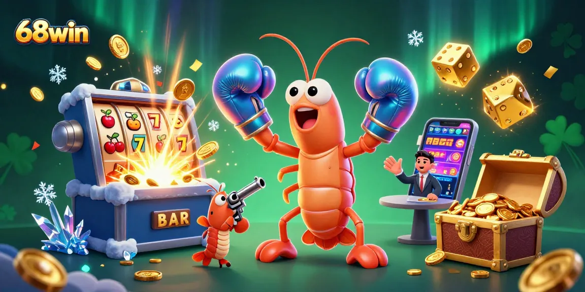 Engage with exhilarating casino action at 68win featuring vibrant characters and dynamic gambling elements.